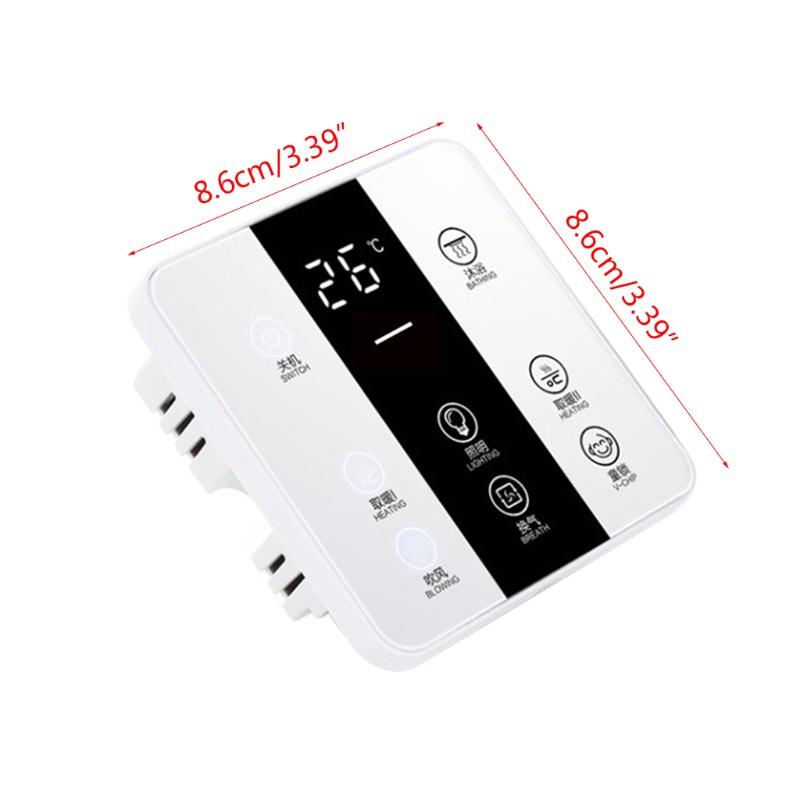 Ổ Cắm Công Tắc 6 Trong 1 Đa Năng Thông Minh Cho Yuba Switch Socket 6 Gang