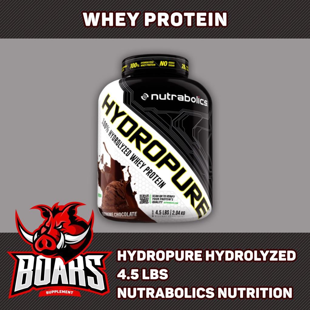 Whey Hydropure - Whey Protein Hydrolyzed Nutrabolic Hydropure 100% thủy ...