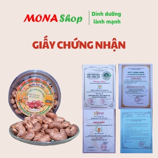 Mona Organic | Hạt Điều rang muối Bình Phước (hàng loại 1) 500gr