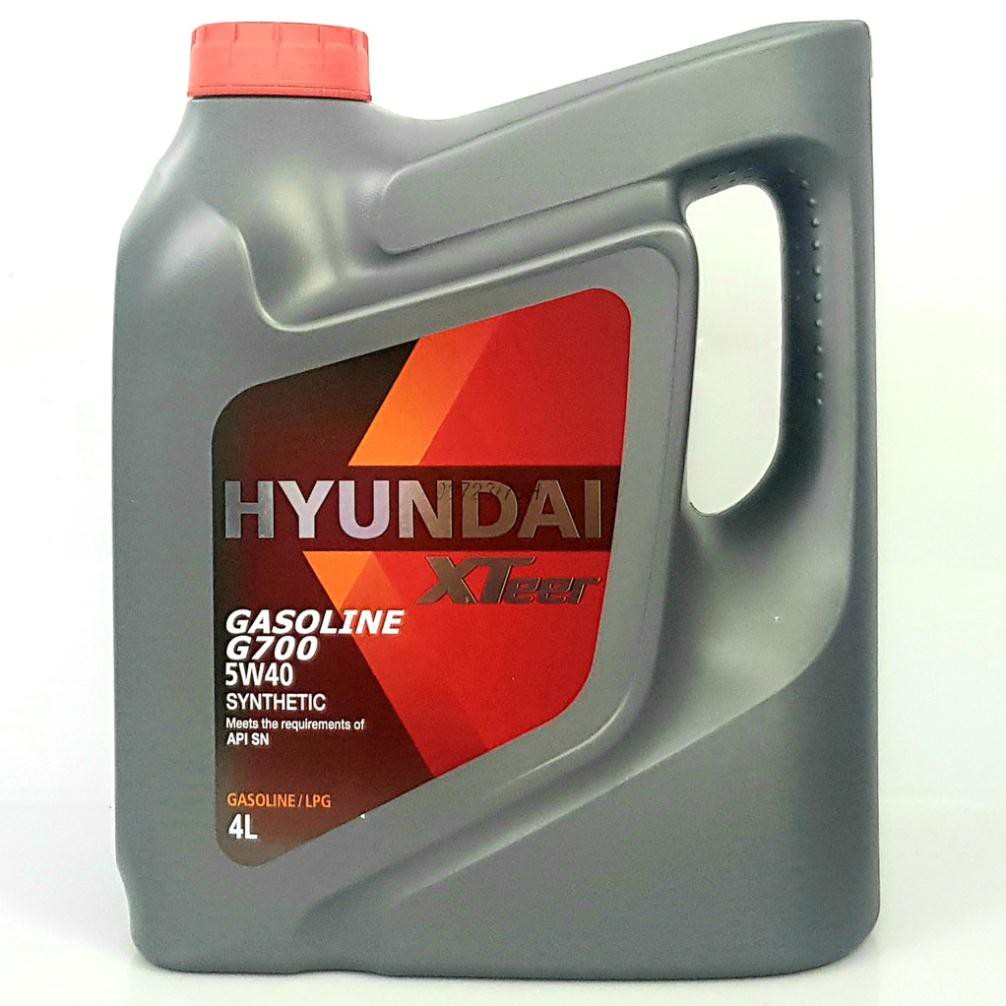 Nhớt ô tô máy xăng HYUNDAI XTEER GASOLINE G700 5W40 4L | Shopee Việt Nam