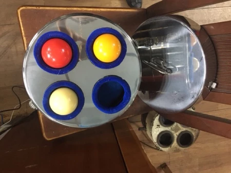 Máy lau bi bida 4 bi inox