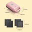 Máy làm bánh kẹp tàn ong BEAR 600W gia nhiệt kép 2 mặt, chống dính telfon siêu bền