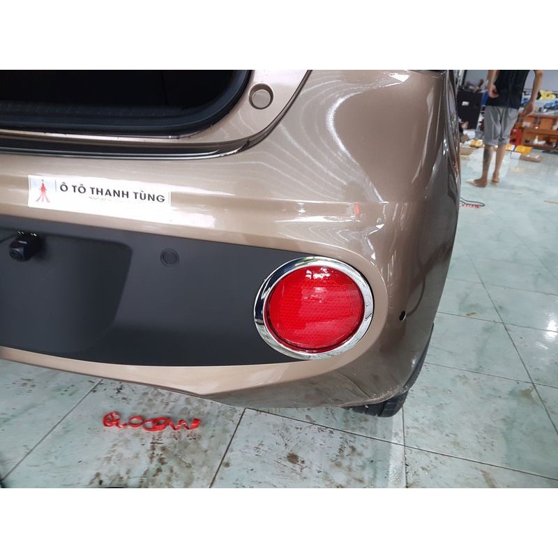 Ốp viền đèn gầm trước, sau xe Grand I10 Hatchback 2017 2018 2019 2020 2021