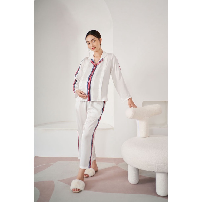 Bộ đồ ngủ bầu và sau sinh thiết kế độc quyền thương hiệu Megau – DIANA