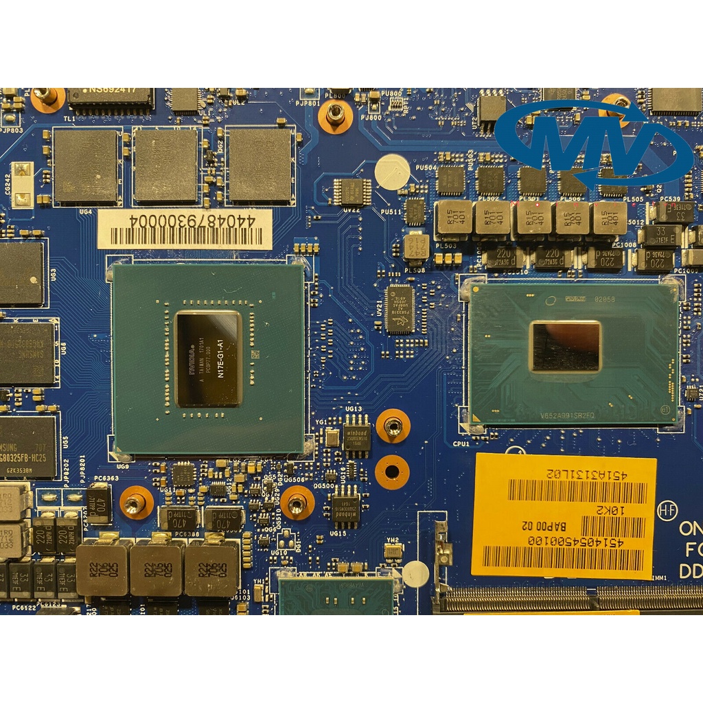 Carte mère i7-7700HQ BAP00 LA-D581P pour DELL Alienware 13 R3 - FRANCE / TVA