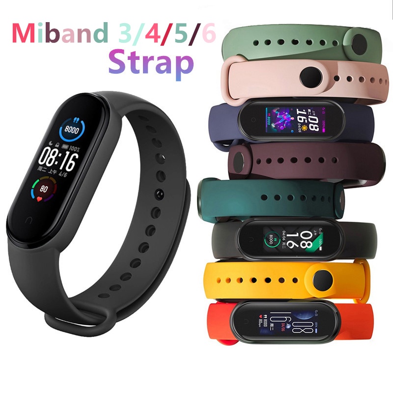 Ốp Lưng Cho Xiaomi Mi Band 10 9 8 7 6 5 4 3 2 3 1 Dây Đeo Silicon Thay Thế Dây Đeo Tay Miband Dây Đeo Tay Đồng Hồ Thông Minh Vòng Tay