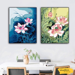 Tranh tô màu theo số kết hợp T186 và T187