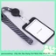 Dây Kéo Bao Đựng Thẻ Nhân Viên Nhựa PC + Acrylic Phong Cách Đơn Giản Simple Black & Grey