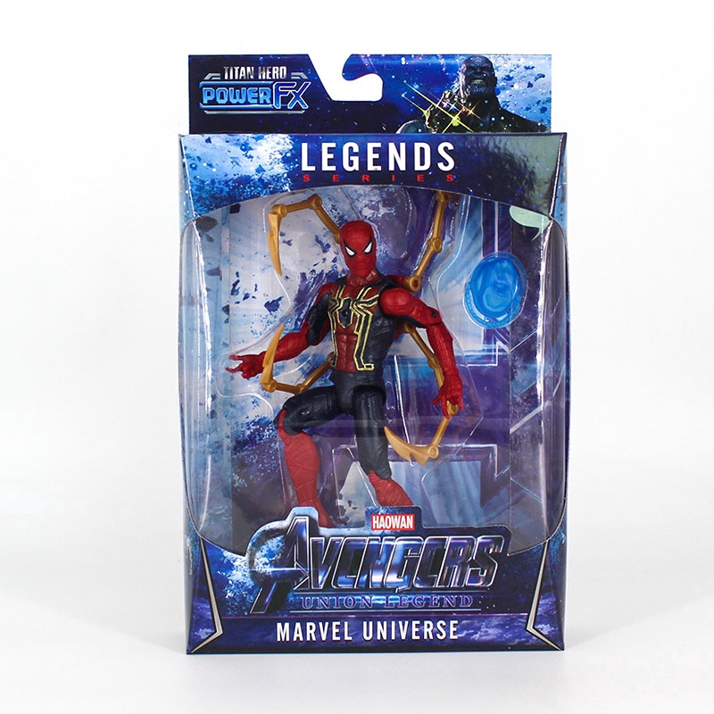 BH2 15CM AVENGERS SUPER HEROS HÀNH ĐỘNG FIGURE Iron Man / Captain America / Hulk / Người Nhện PVC Đồ Chơi Cho Bé Trai Bé Gái Ki