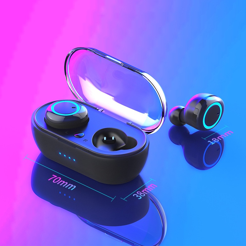 Ảnh Tai nghe thể thao VITOG Y50 TWS Bluetooth 5.0 không dây cho thiết bị Android IOS chất lượng cao 2