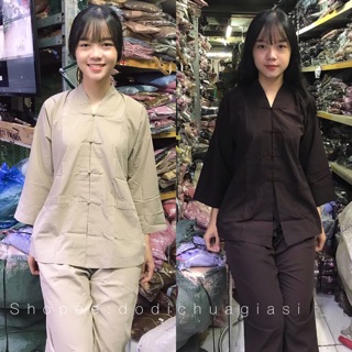 Đồ Lam Đi Chùa # La Hán Đồ Bộ Nam Nữ # Quần Áo # Quần Dài