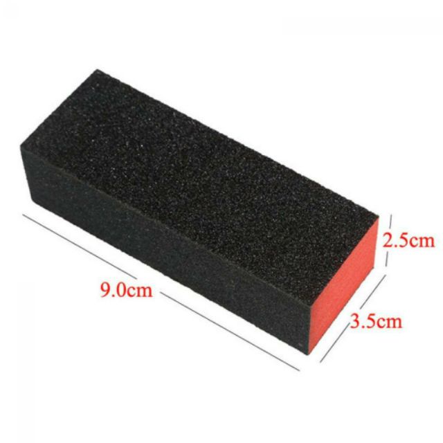 Set 2 cây phào dũa móng 3 mặt nhám phụ kiện làm nail chuyên dụng