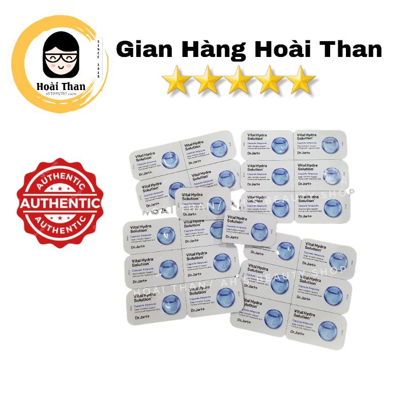 Viên nang siêu cấp nước Dr.Jart + Vital Hydra Solution Capsule Ampoule