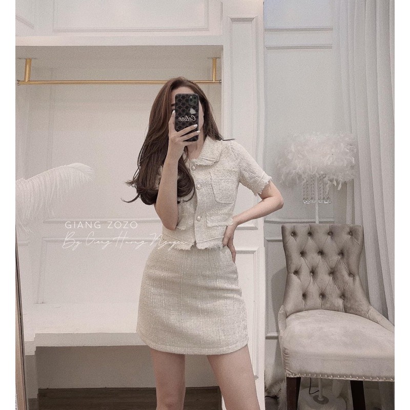 Set dạ xước Cổ bèo