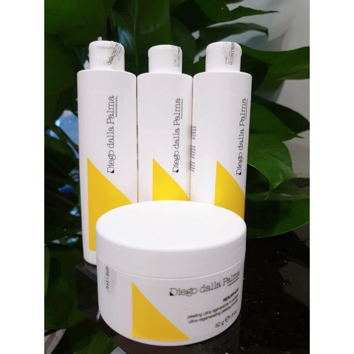 Vi tảo Ý sinh học Diego Dalla Palma sáng da căng bóng trẻ hoá sáng da, bộ chiết ~ 2g bột + 25ml dd