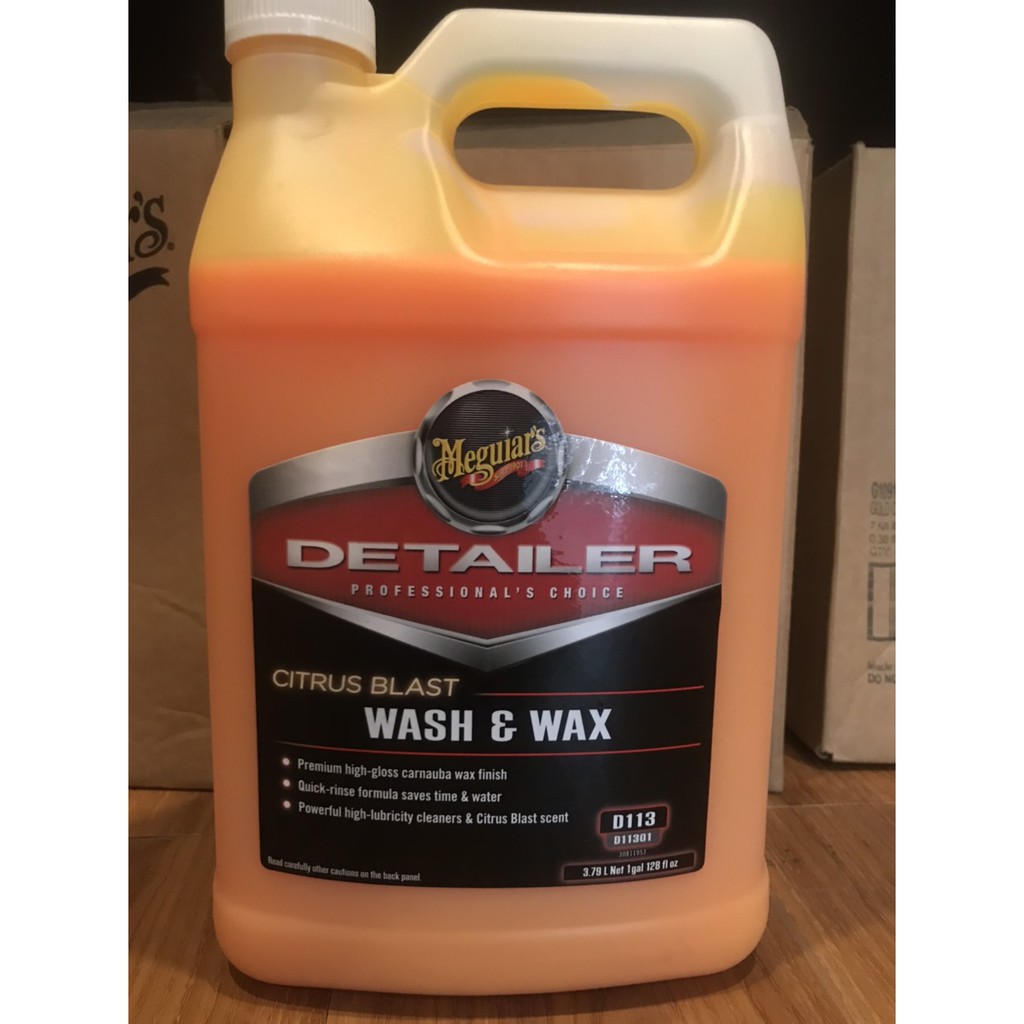 Meguiar's Citrus Blast Wash and Wax 3.79L