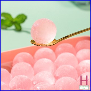 Khay Làm Đá - Thạch Bi - Nhựa Tròn - Làm Hoa Quả Trái Cây/ Khuôn Rau Câu, Khay Đá Viên Tròn 33 Viên Hàng Loại 1 { H }