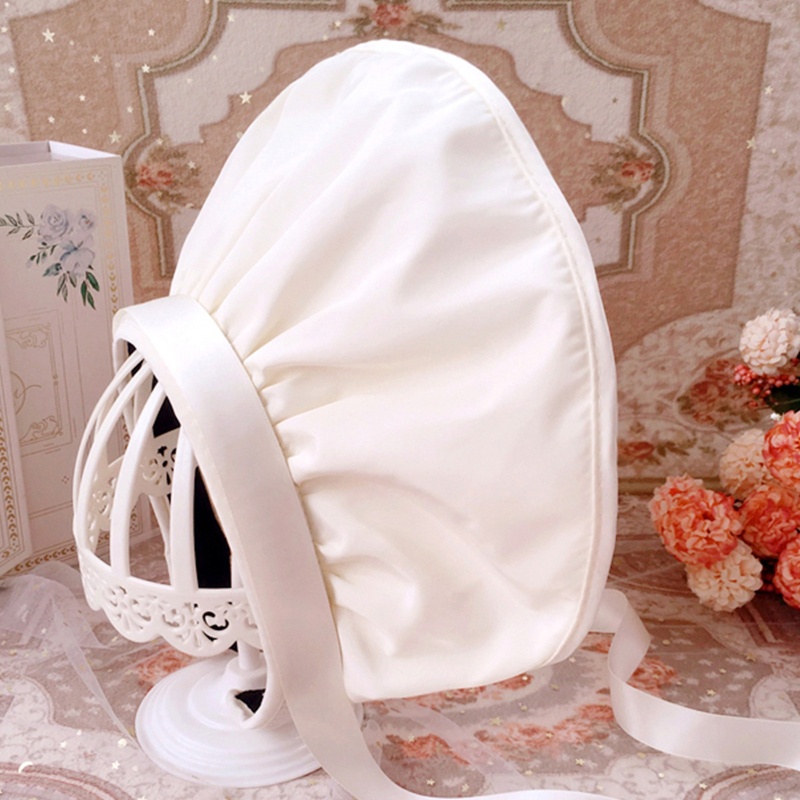 Vic Handmade Gothic Gấp Mũ Dự Tiệc Mũ Bonnet Ngọt Mũ Băng Đô Ruy Băng Đô Ruy Băng Mũ Phẳng Cho Tiệc Sân Vườn Gothic Cosplay