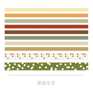 Set 10 Băng Dính Watashi Tape Trang Trí Sổ Vở, Bullet Journal, Sổ Planner - Thỏ Hồng VPP