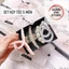 Set 5 Kẹp tóc càng cua, dây buộc tóc đính hạt châu phong cách thời trang thanh lịch