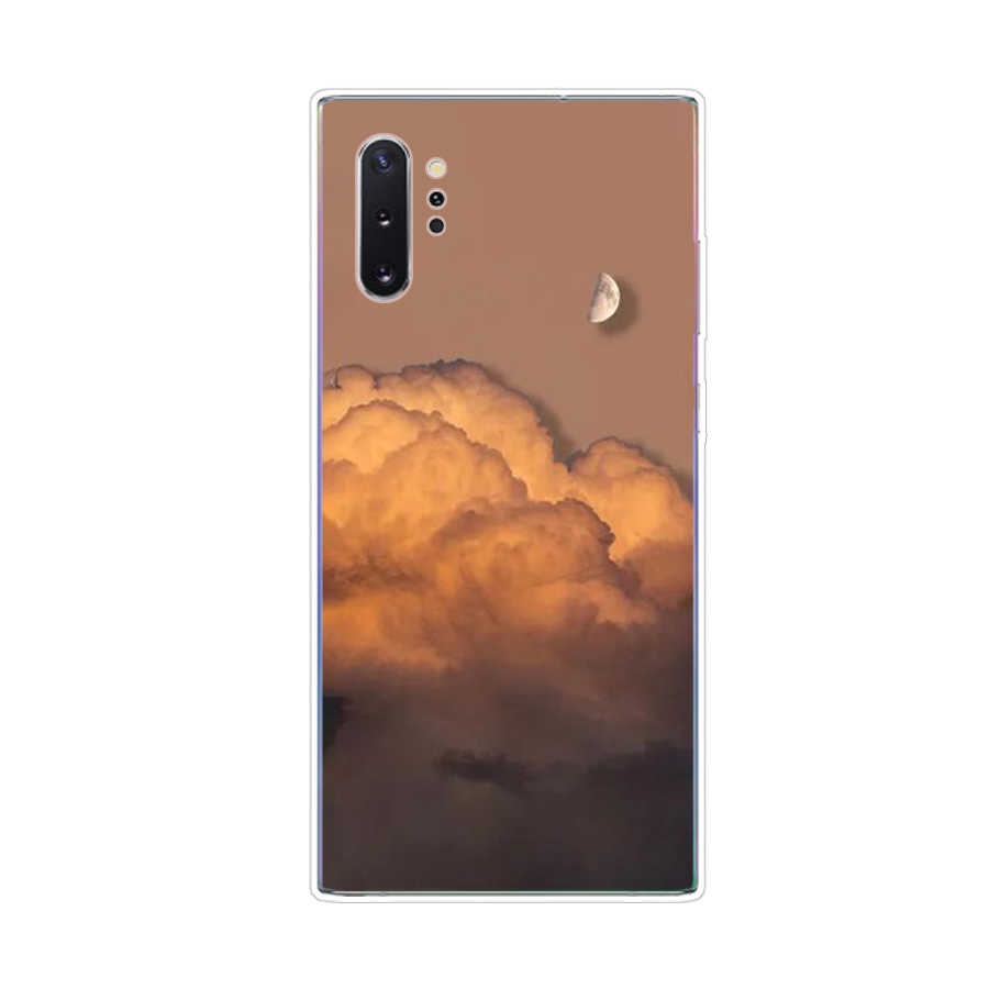 Ốp Điện Thoại TPU Dẻo In Họa Tiết Độc Đáo Thời Trang Cho Samsung Galaxy note 9 10 plus