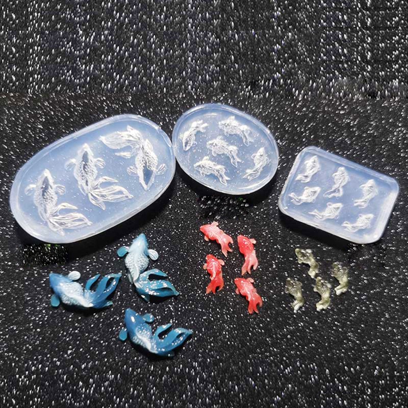 Khuôn Làm Mặt Trang Sức Mini Bằng Resin