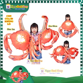 [MUA CÓ QUÀ NHA] GỐI ÔM CON CUA 3D ,GHẸ BÔNG CÀ MAU NHỒI BÔNG 3D KHỔNG LỒ ÔM NGỦ TRANG TRÍ HÀNG HIẾM