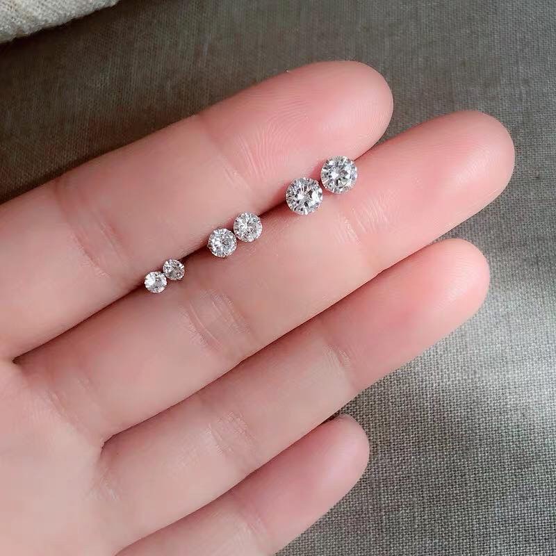 Ảnh Khuyên tai bạc Diamond, Khuyên tai Tiệm bạc 21 Centimeters 3