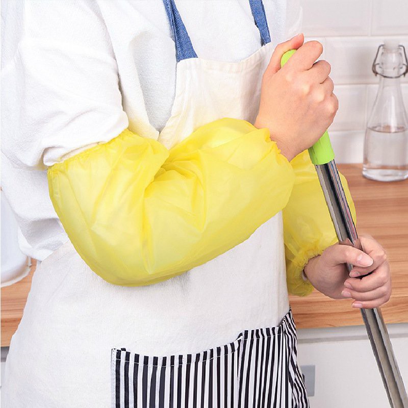 Bao ống tay vệ sinh nhà cửa, bao ống tay chống bắn dầu trong nội trợ