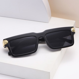 Mới Vuông Steampunk Khung Vuông Sunnies Studios Kính Mát Thẩm Mỹ Cho Nữ / Nam