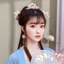 JUNYUE88US Hanfu Tóc Nữ Kẹp Tóc Tua Rua Hoa Handmade Bông Tai Thời Trang