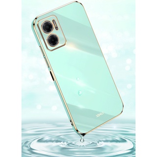 Ốp điện thoại Mềm Xiaomi Redmi 10 5G Mạ Sang Trọng Mạ Điện Chống Sốc Màu Nguyên Chất Silicon Mỏng Bảo Vệ Mặt Sau