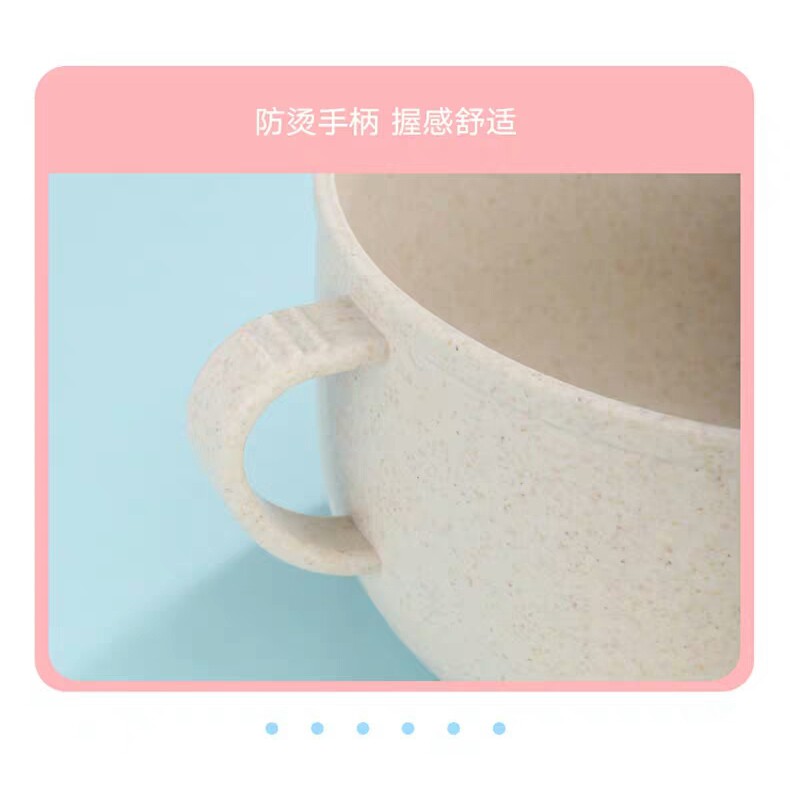 (Giá xả kho )Bát ăn dặm- bát ăn dặm có nắp- bát ăn dặm cho bé làm từ lúa mạch cho bé
