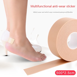 Cuộn 5M Miếng Silicone Dán Gót Giày Cao Gót Bảo Vệ Cho Nữ
