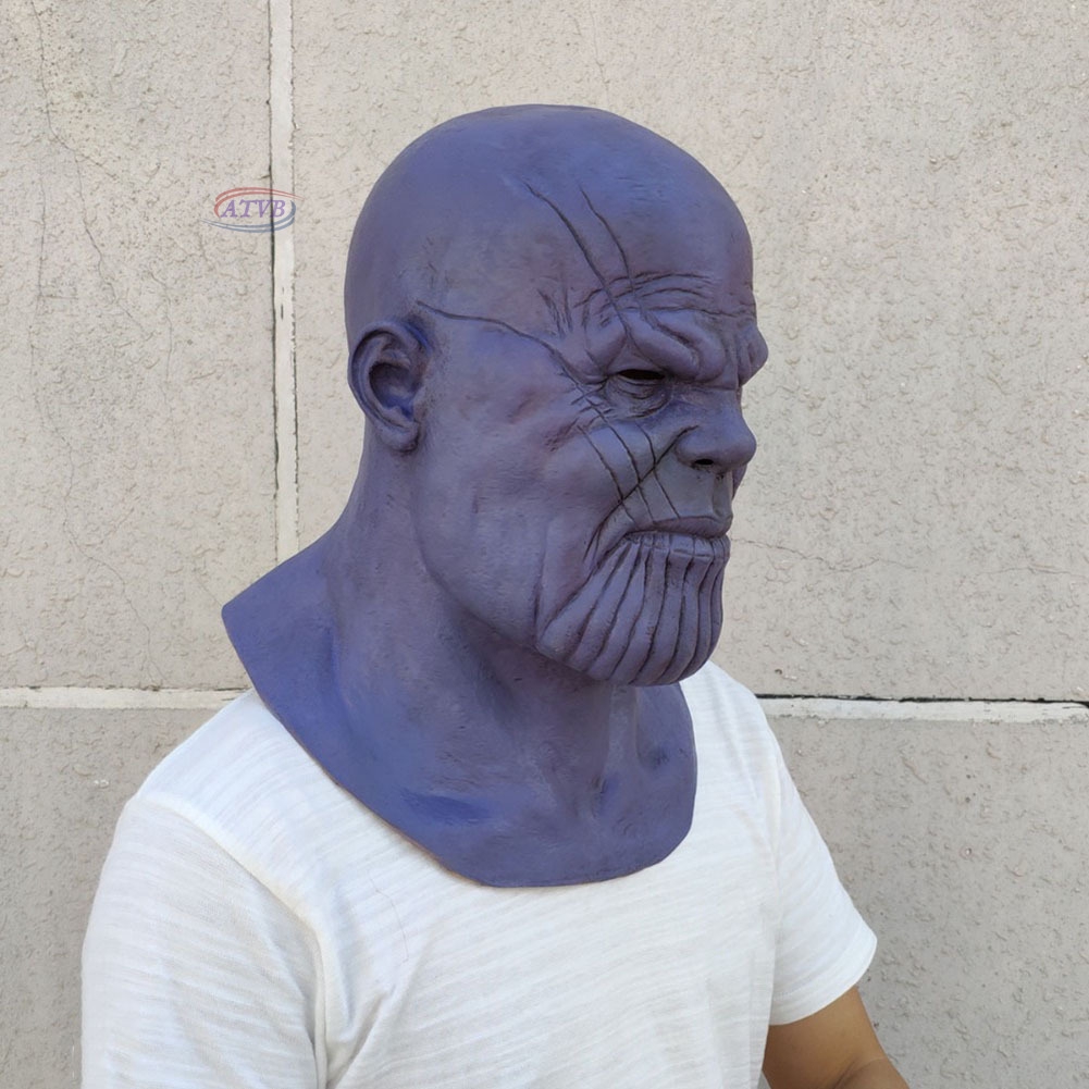 Mặt nạ Thanos Avengers Mũ bảo hiểm chiến tranh Cosplay Thanos Mặt nạ Bộ sưu tập tiệc Halloween Đạo cụ