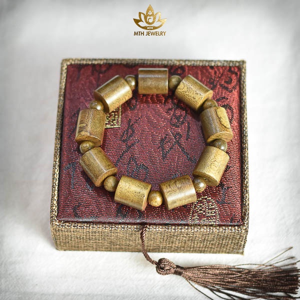 Ảnh Vòng Tay Trầm Hương Trụ Trúc Size 8/10/12/14mm Trầm Tốc Việt Mùi Dịu Nhẹ | MTH JEWELRY 1