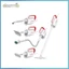 Máy Lau Nhà Hơi Nước Nóng DEERMA ZQ600, Công Suất 1600W, thời gian làm nóng 20s, bình nước 230ml_vimart