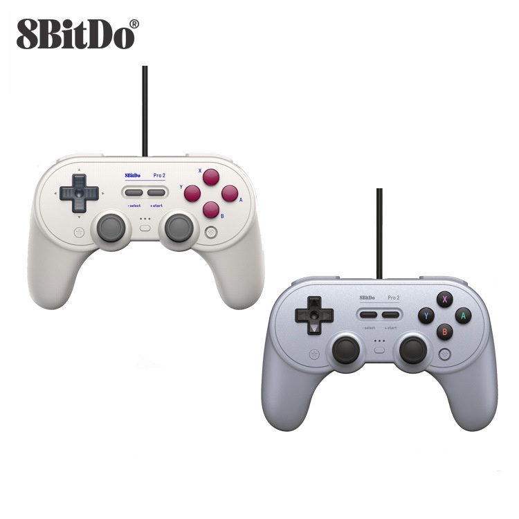 Tay CầM ĐiềU KhiểN Chơi Game 8BitDo Pro 2 Dây VớI ĐầU CắM USB Cho Switch OLED PC