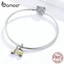 BAMOER Mặt Trang Sức BạC 925 Hình Xe Đạp Độc Đáo BSC136