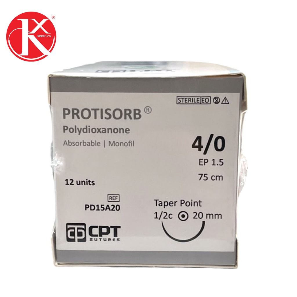 CHỈ PHẪU THUẬT TỰ TIÊU TAN CHẬM CPT PROTISORB® POLYDIOXANONE SỐ 4/0 ...