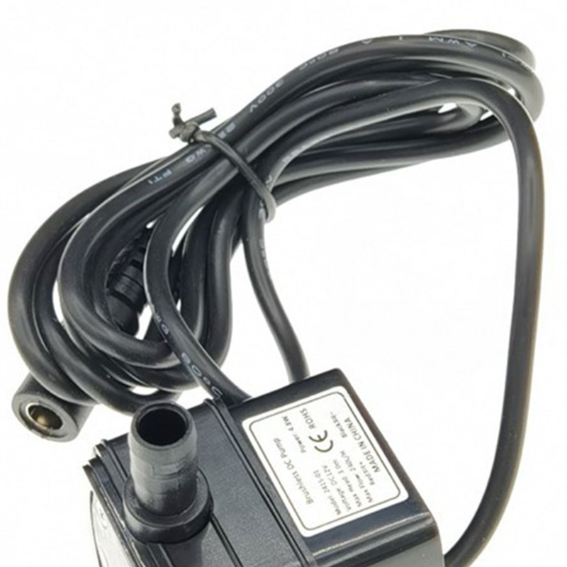 SHI Siêu yên tĩnh cho máy bơm nước chìm DC 12V 240L H 4 8W Động cơ không chổi than
