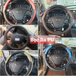 Bọc vô lăng xe KIA Morning, Cerato, K3, Sedona, Sorento, Soluto, Optima, Rondo, Forte, Rio, Spectra, Sportage