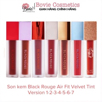 Son kem Black Rouge Air Fit Velvet A06 A12 | Son Blackrouge