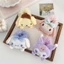 YT4 Sanrio sheadline Scrunchie Cinnamoroll Kuromi Giai Điệu Hoạt Hình Dây Buộc Tóc Dây Bé Gái Dễ Thương Dây Buộc Tóc Mũ Đội Đầu Nhỏ