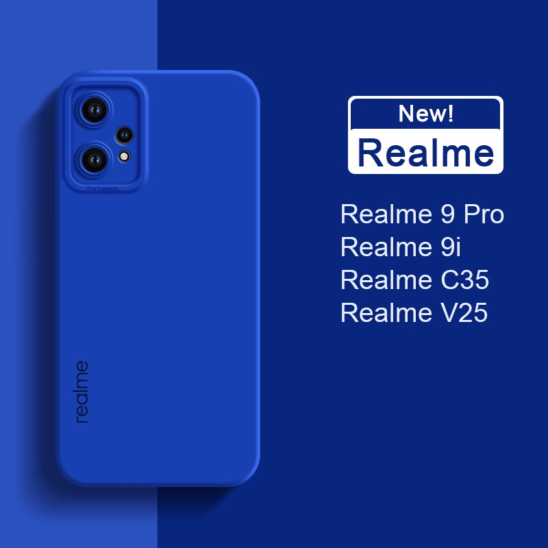 Ốp Điện Thoại Silicon Mềm Bảo Vệ Camera Chống Sốc Cho OPPO Realme 9 Pro Plus 9i C35 V25 C35 C31 C21Y C25 Narzo 50A Prime