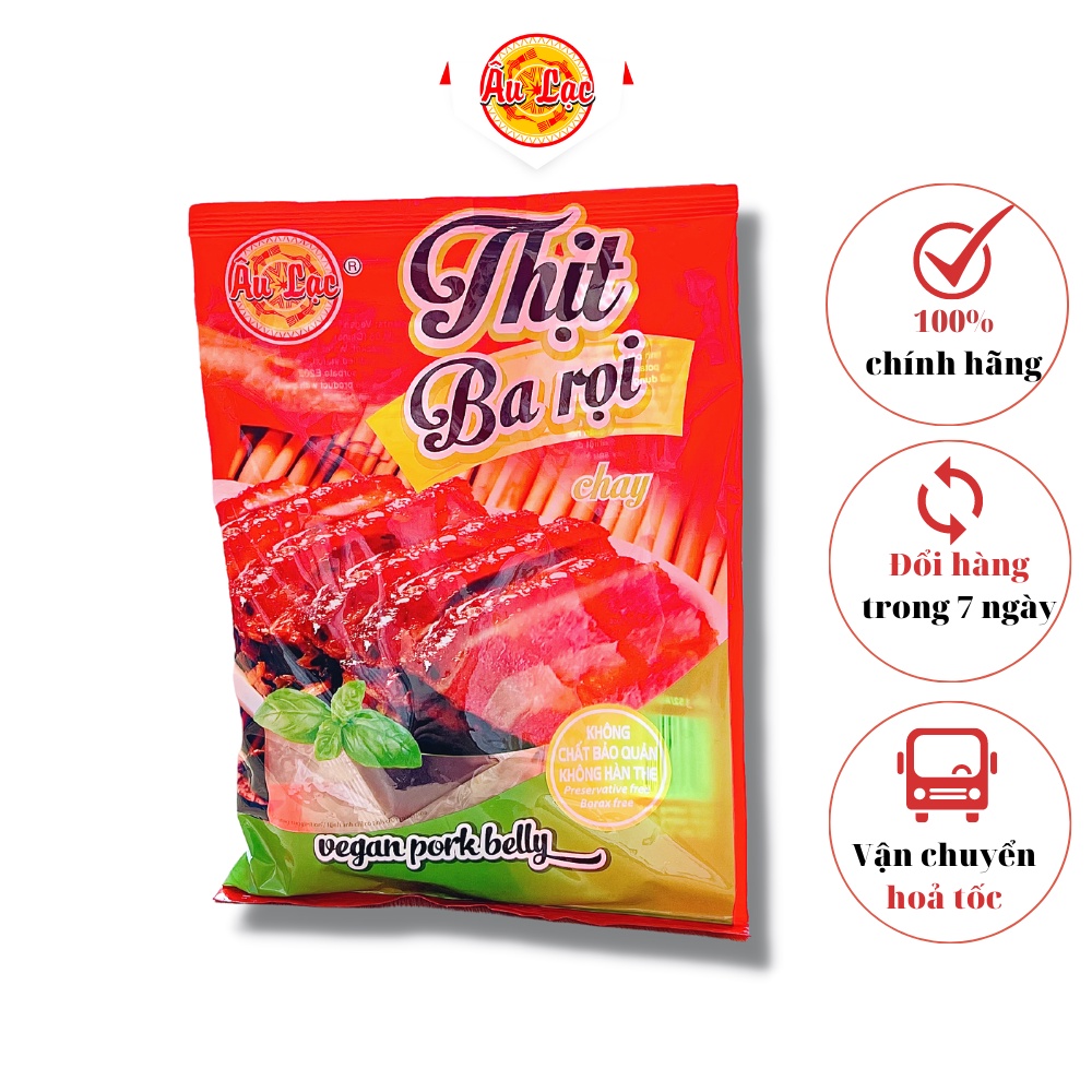 Thịt Ba Rọi Chay 230g - Thực Phẩm Chay Âu Lạc, Đồ Chay | Shopee Việt Nam