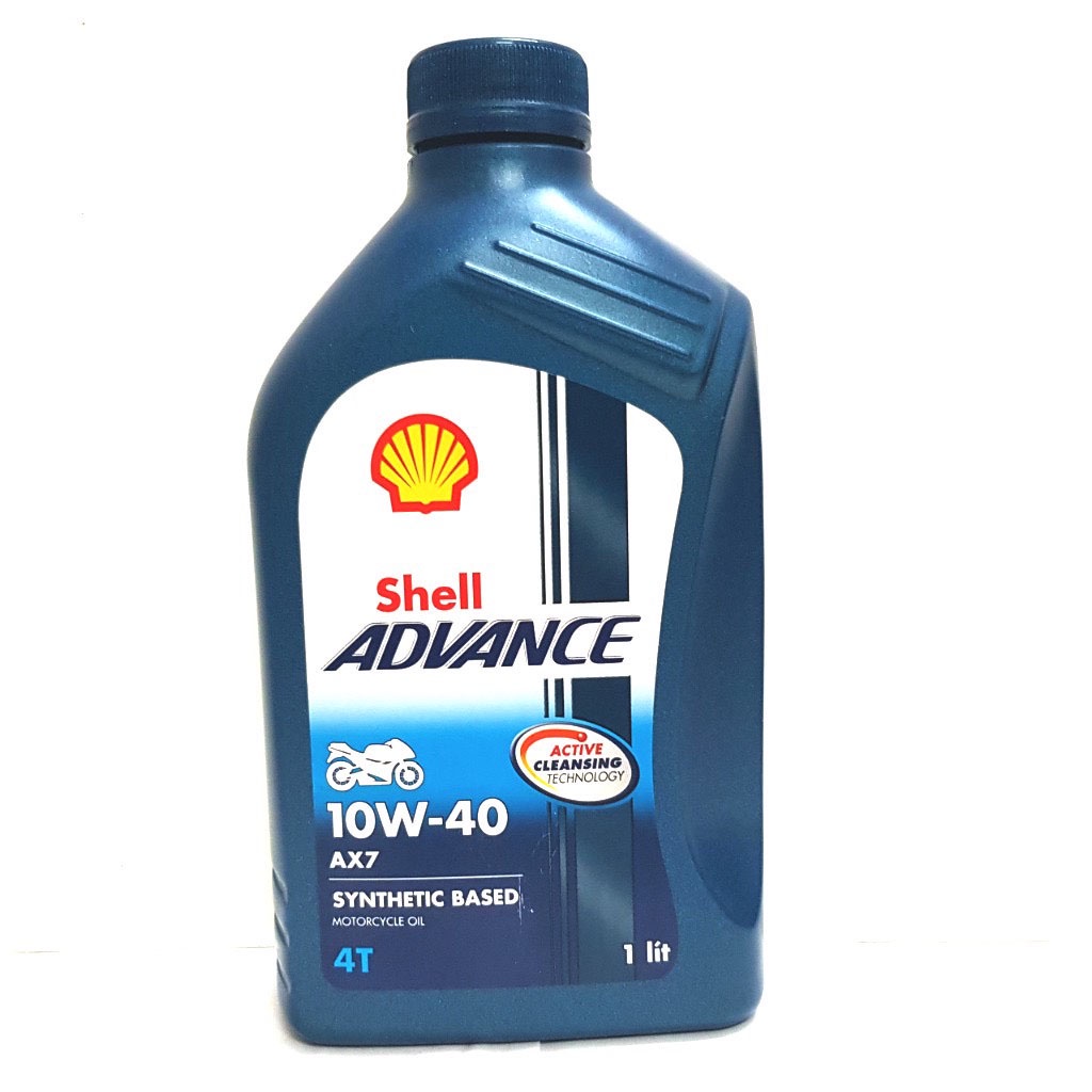 Nhớt Shell Advance Ax7 10W40 xe số 0.8L | Shopee Việt Nam