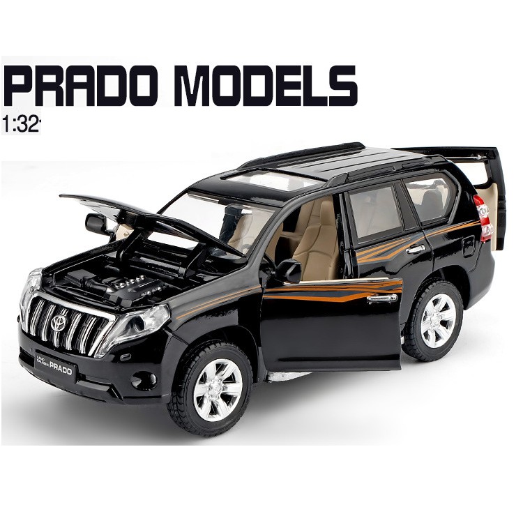 Xe mô hình ô tô Toyota Land cruiser PRADO bằng sắt tỉ lệ 1:32 - Xe ô tô ...