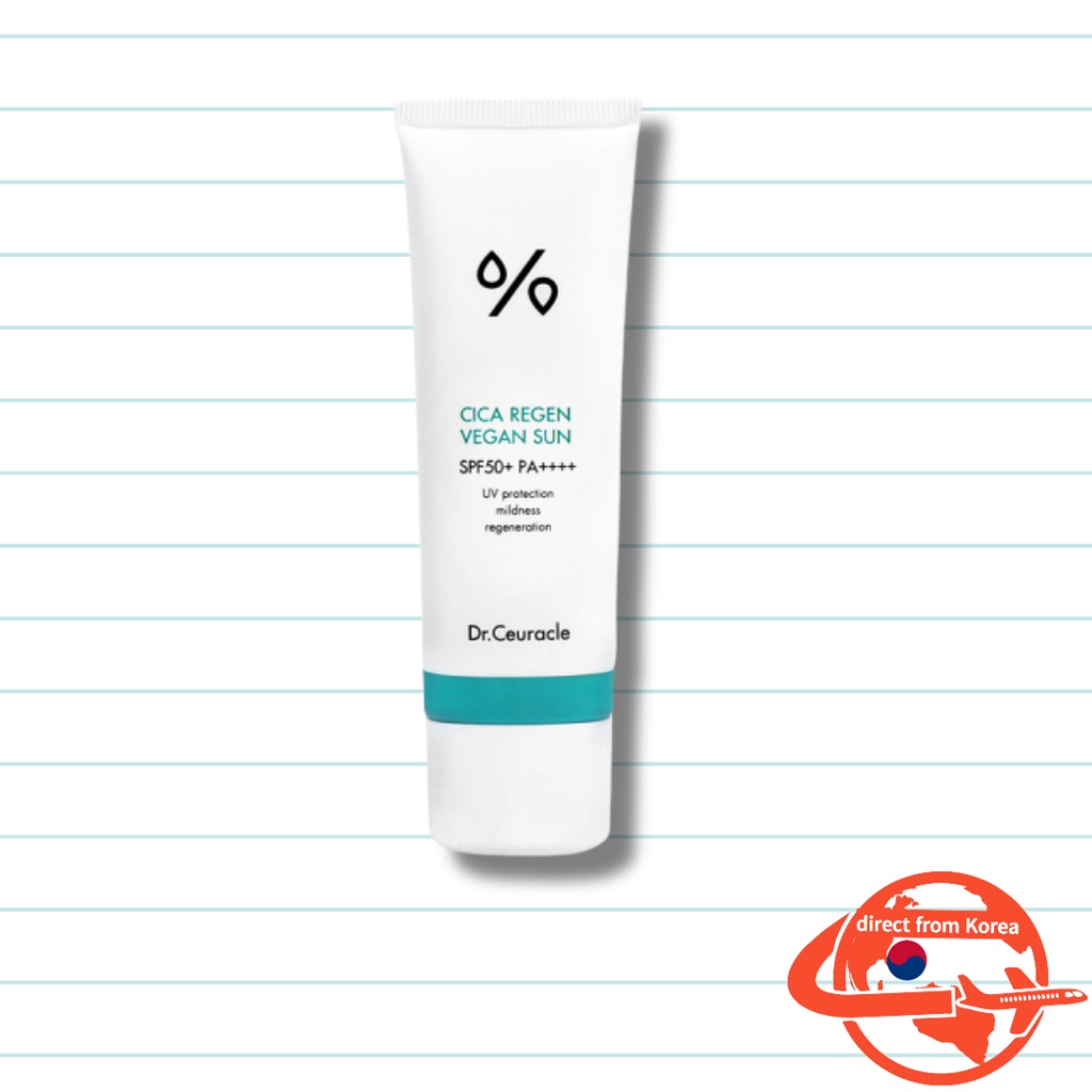 [Dr.Ceuracle] Cica Regen Vegan Sun Cream SPF50+ PA++++ (50ml) | Shopee ...