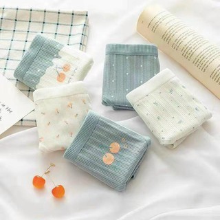 Quần Cotton Tăm Hoạ Tiết Quả Cherry Cực Rễ Thương,